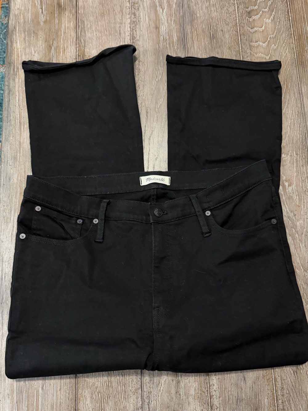 Madewell Women's Black Bootcut Jeans